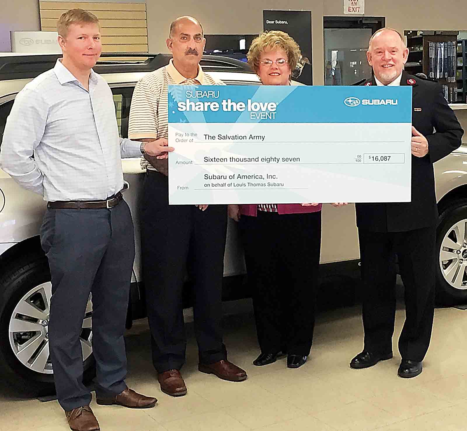 Parkersburg auto dealership raises 16,087 for Salvation Army News